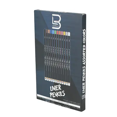 12PC PENCILS ASSORTED COLORS primary image