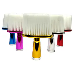 BROCHA PARA BARBERÍA CUADRADA COLORES METÁLICOS - 186143 - Master
