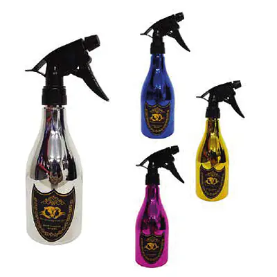 SPRAY ROCIADOR PARA BARBERÍA PLASTICO CHAMPAGNE COLORES - 487524 primary image