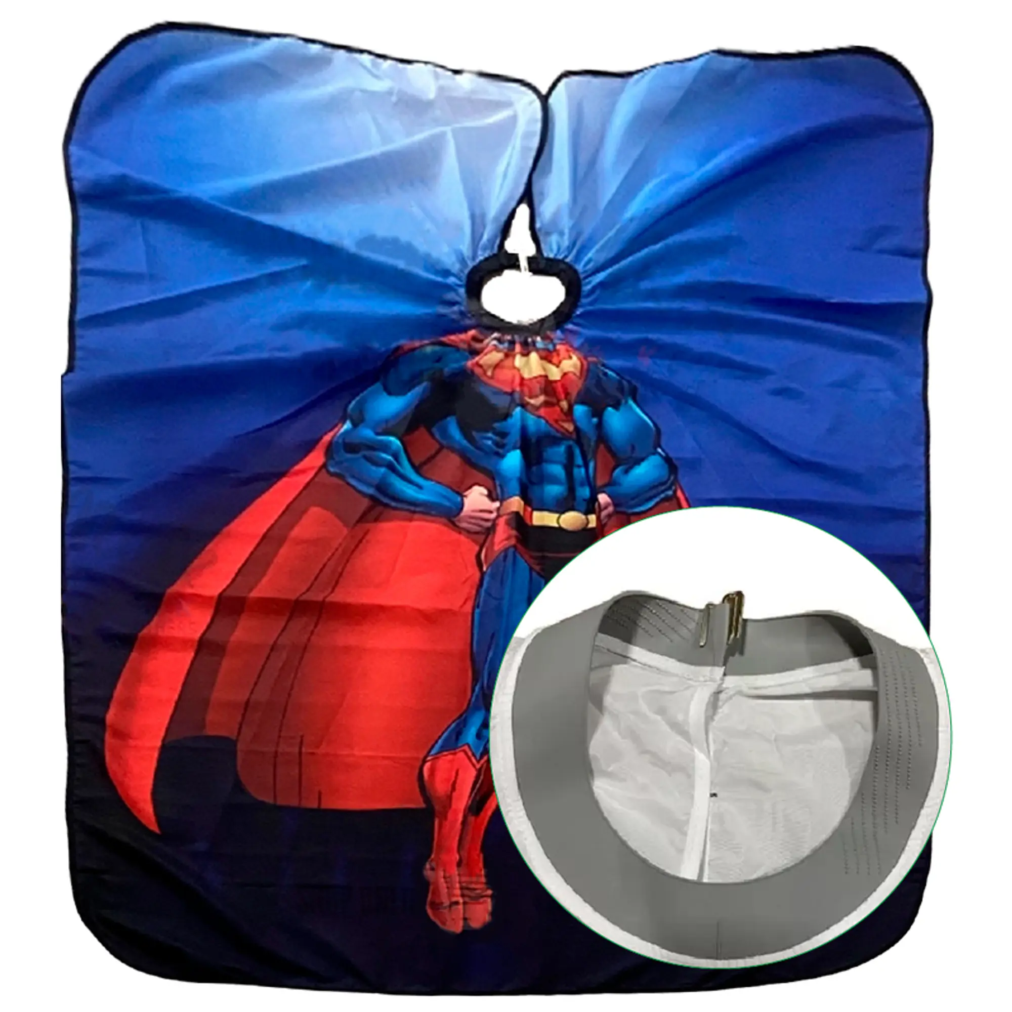 CAPA SUPERMAN CUELLO DE SILICÓN 103X150 CM - 717359 - Master