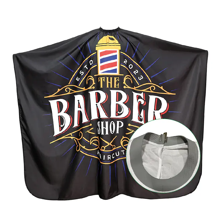 Capa The Barber Shop cuello silicón 140x160 cm - 717362 - Master