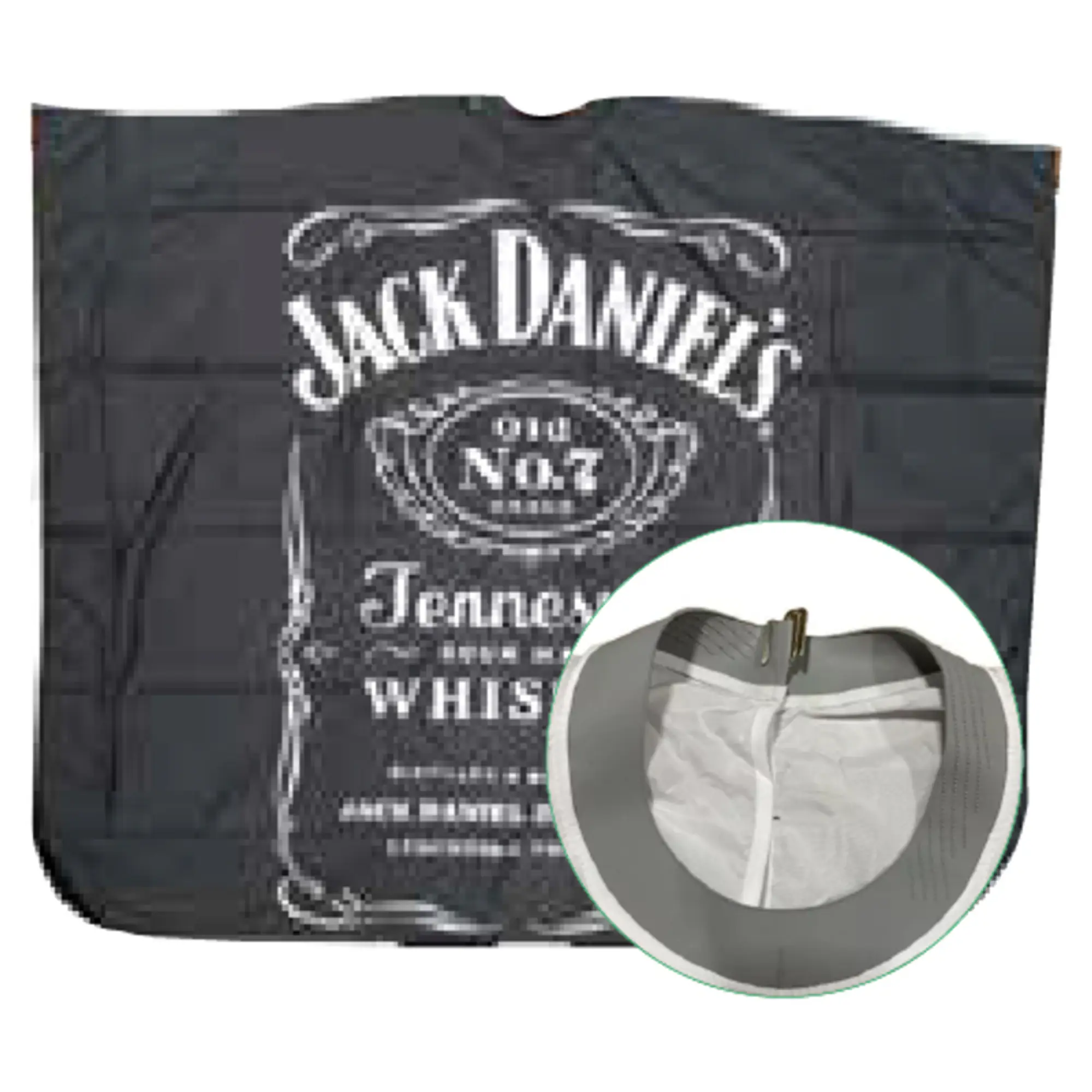 CAPA JACK DANIELS CON BOTONES Y CUELLO SILICON - 717176 - Master