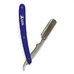 Classic Samurai Straight Razor Blue Color - Master