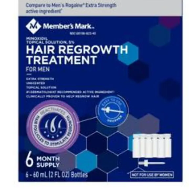 Member’s Mark tratamiento Minoxidil liquido caja 6 unidades - Master