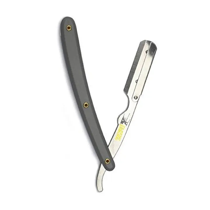 Classic Samurai Straight Razor Grey Color - Master