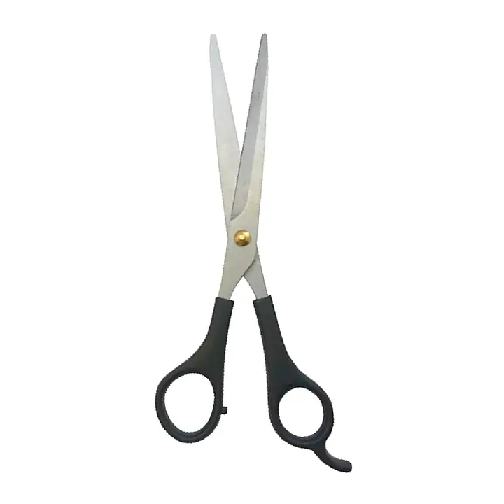 TIJERA BARBERO MANGO PLASTICO 7" - 317024 - Master
