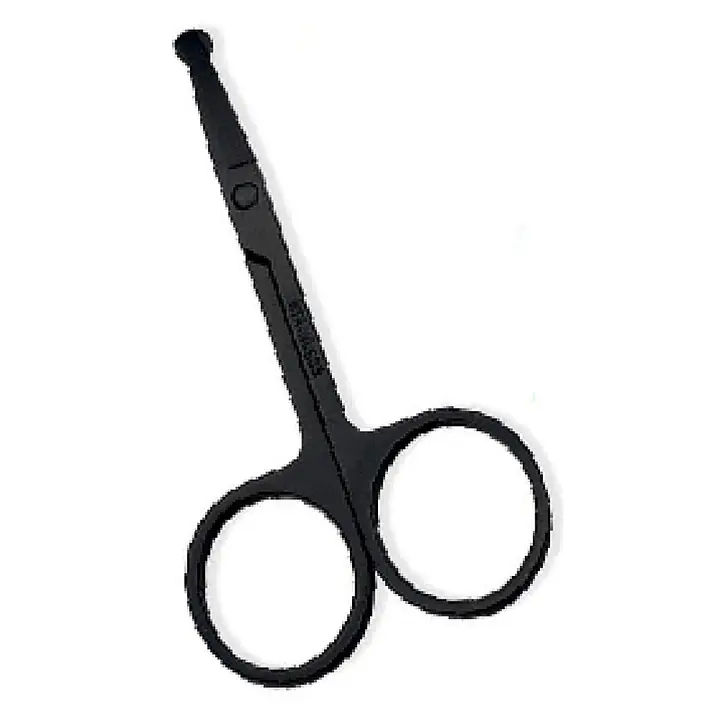 Tijera para bigote negra - 0317236 - Master