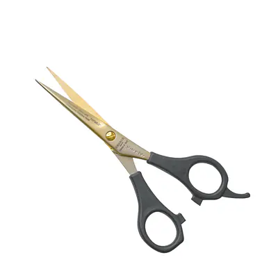 TIJERA ITALIANA HENBOR 6" GOLD MANGO PLAS. ACADEMY LINE primary image