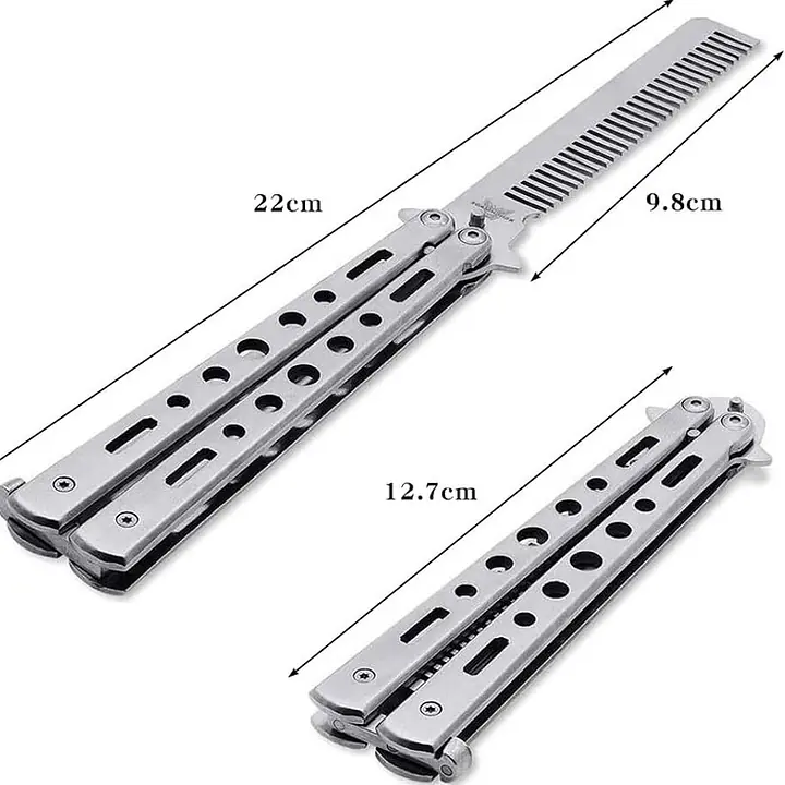 Folding Steel Comb - Master