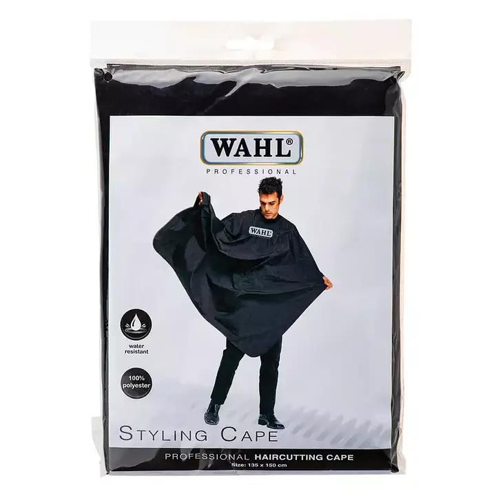 CAPA WAHL DE LUXE BARBERIA LOGO PLATA - 97726-100 - Master