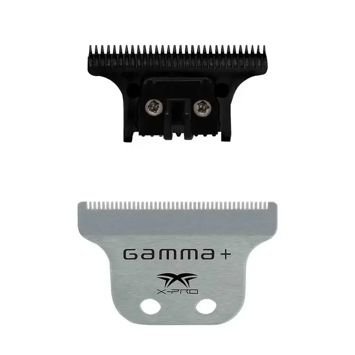 SET-GAMMA+ FIXED STEEL X-PRO CLASSIC BLADE + THE ONE DLC CUTTING BLADE (TRIMMER) - Master