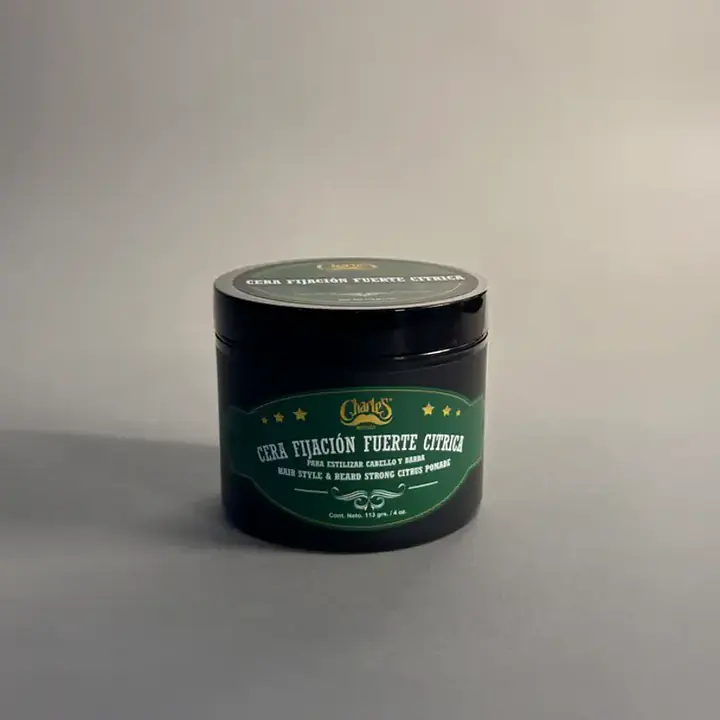 CHARLES CERA FIJACION FUERTE CITRICA 4OZ - Master