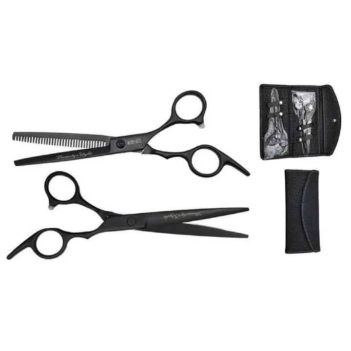 SET 2 TIJERAS PROFESIONALES BARBERO 7" - 317030 - Master