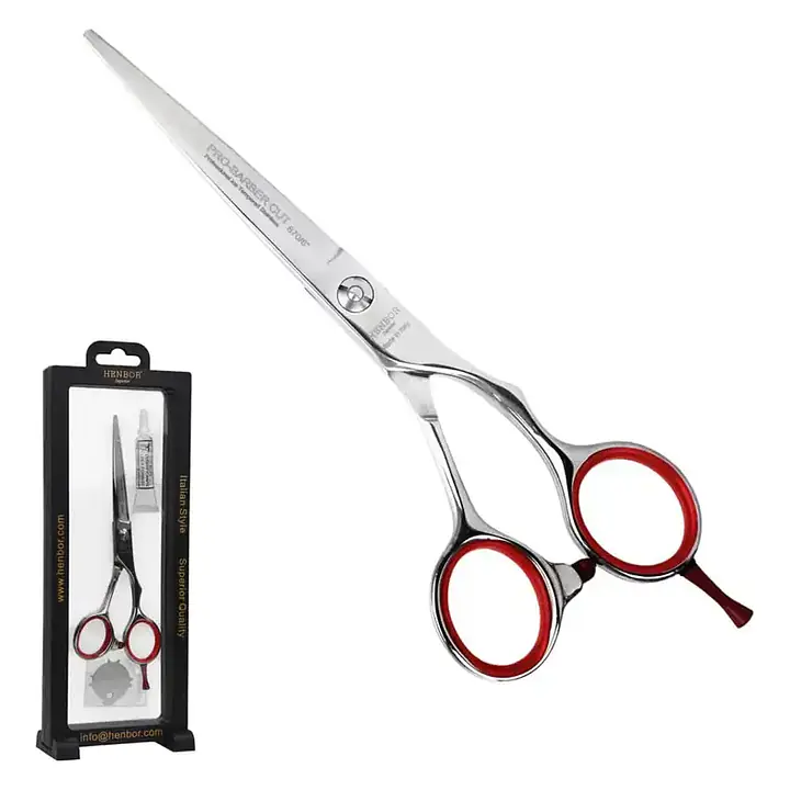 TIJERA ITALIANA HENBOR DE CORTE 6.5" PRO BARBER CUT - Master