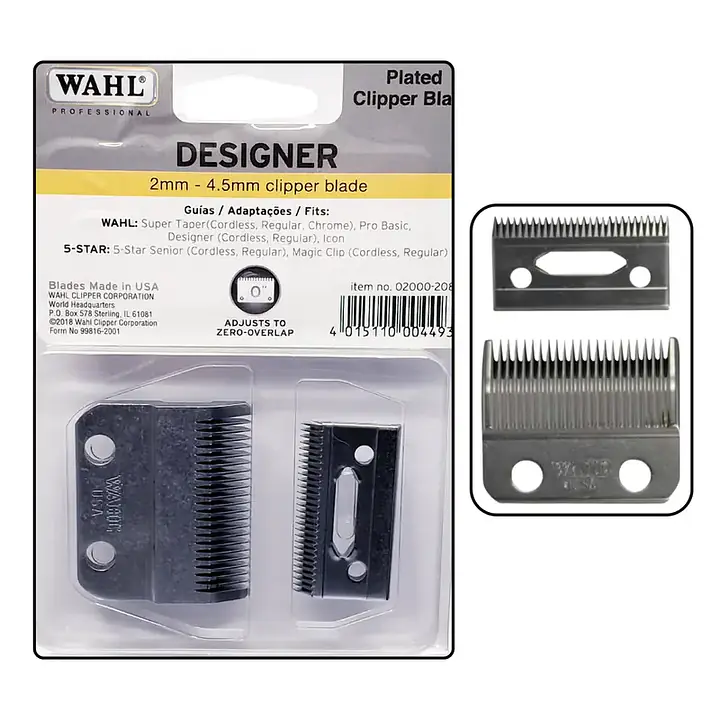 SET CUCHILLA WAHL DESIGNER - 2000-208 - Master