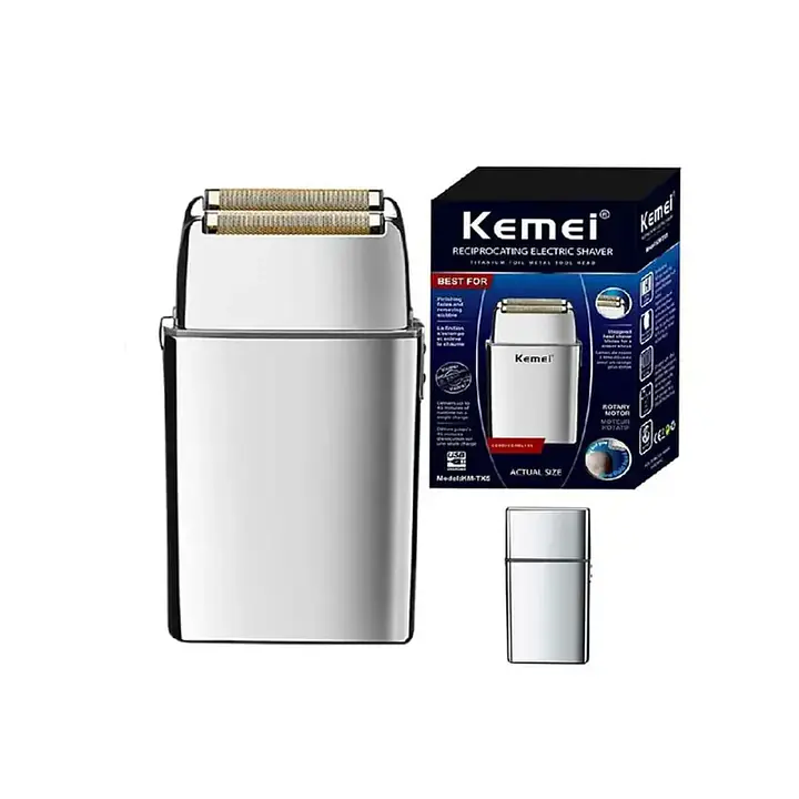 Kemei Shaver Silver 90dias de garantia - Master