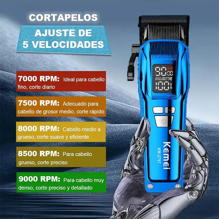 HAIR CLIPPER 2797 Kemei - Master