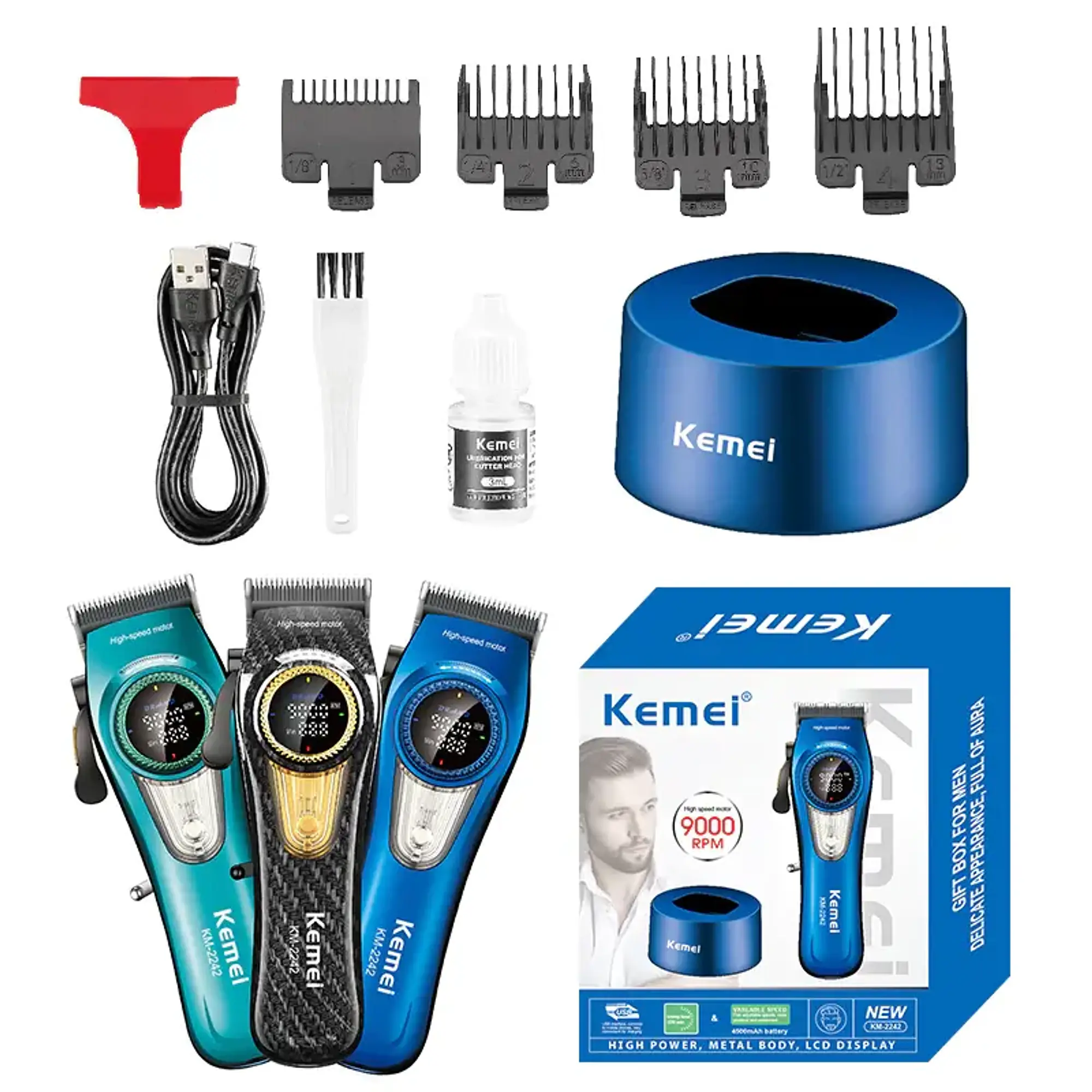 Clipper Kemei Modelo KM 2242 - Master