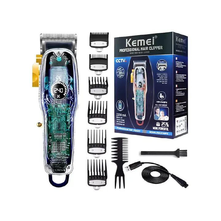 Kemei Professional Hair Clipper 2709 90 dias de garantia - Master