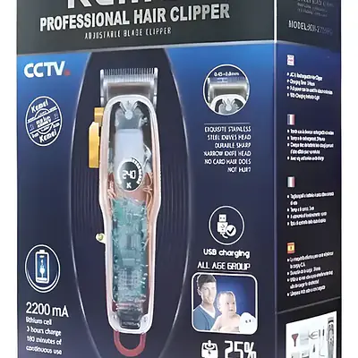 Kemei Professional Hair Clipper 2709 90 dias de garantia primary image