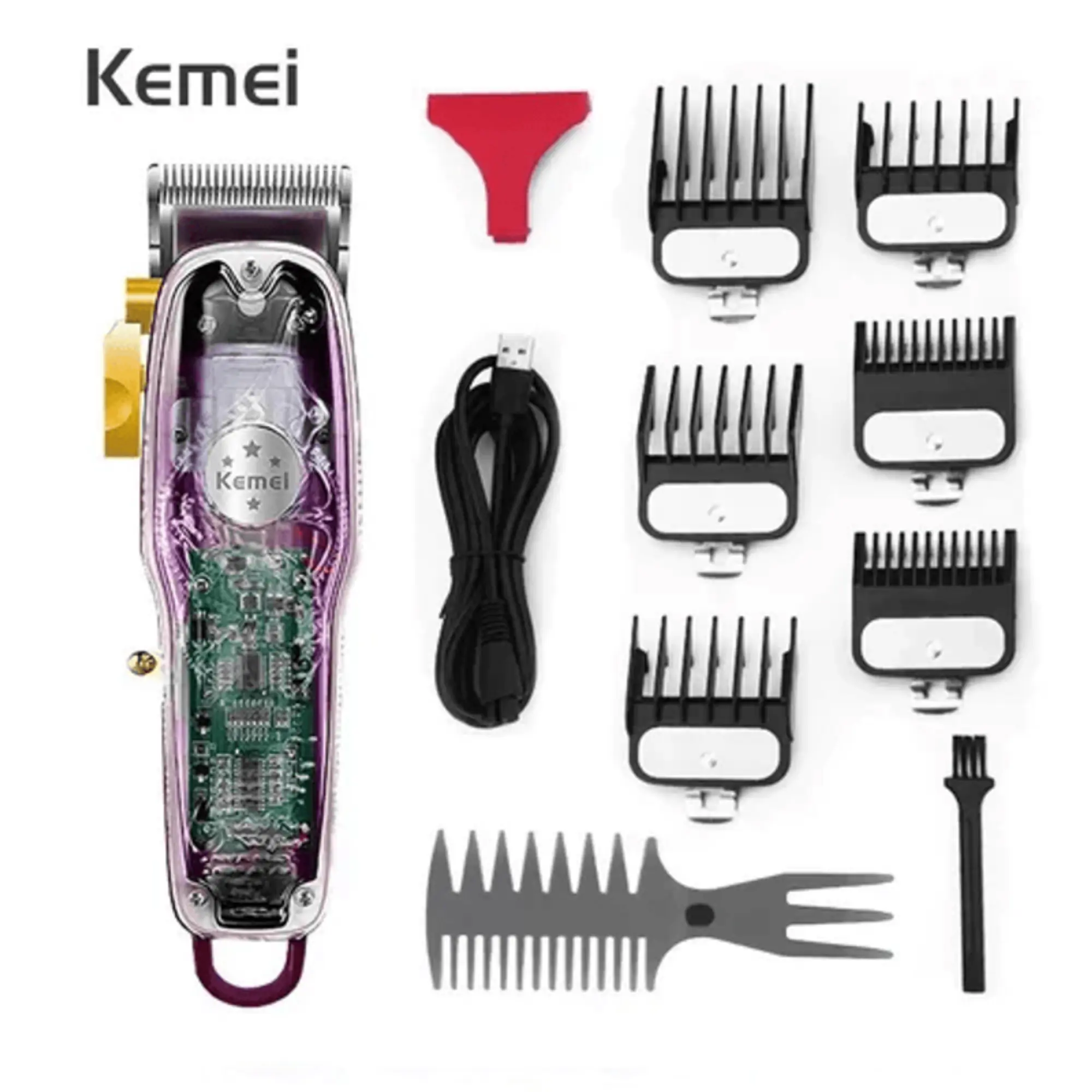 Kemei Professional Hair Clipper 2709 90 dias de garantia - Master