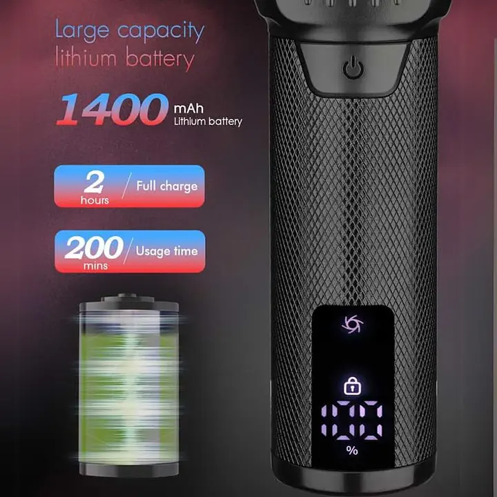 shaver Dark Warrior high speed barber NG-7982 WMARK - Master