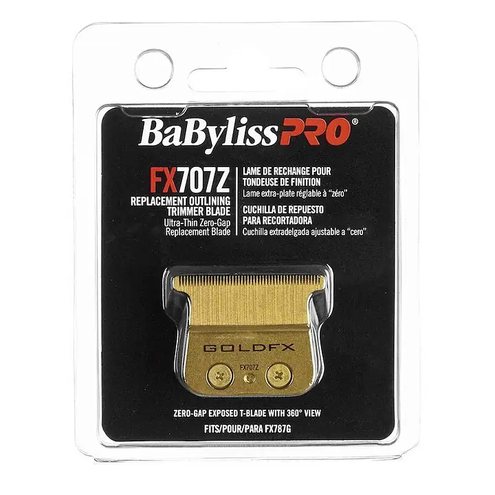 Cuchilla BabyLiss en T Standar Gold and Black Model FX707Z - Master