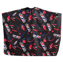 CAPA ESTAMPADA NEGRA ROJO CON AZUL 140X160 CMS - 717117 - Master