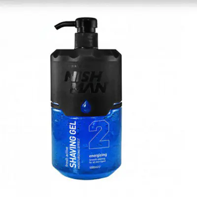 NISHMAN SHAVING GEL (BLUE) N.2 1000ml primary image