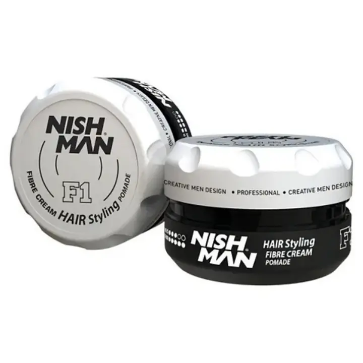 NISHMAN HAIR STYLINGFIBRE CREAM POMADEF1 100ml - Master