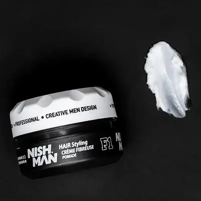 NISHMAN HAIR STYLINGFIBRE CREAM POMADEF1 100ml secondary image