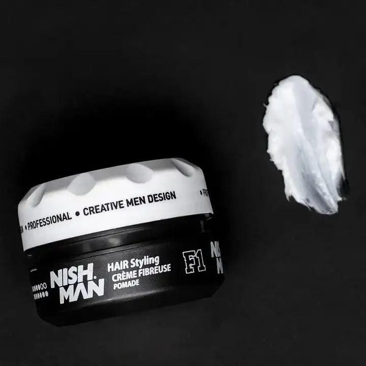 NISHMAN HAIR STYLINGFIBRE CREAM POMADEF1 100ml - Master