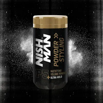 NISHMAN POWDER HAIR STYLING WAX ULTRA HOLD P5 20g secondary image
