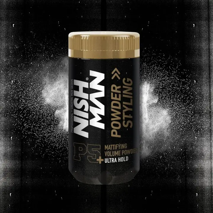 NISHMAN POWDER HAIR STYLING WAX ULTRA HOLD P5 20g - Master