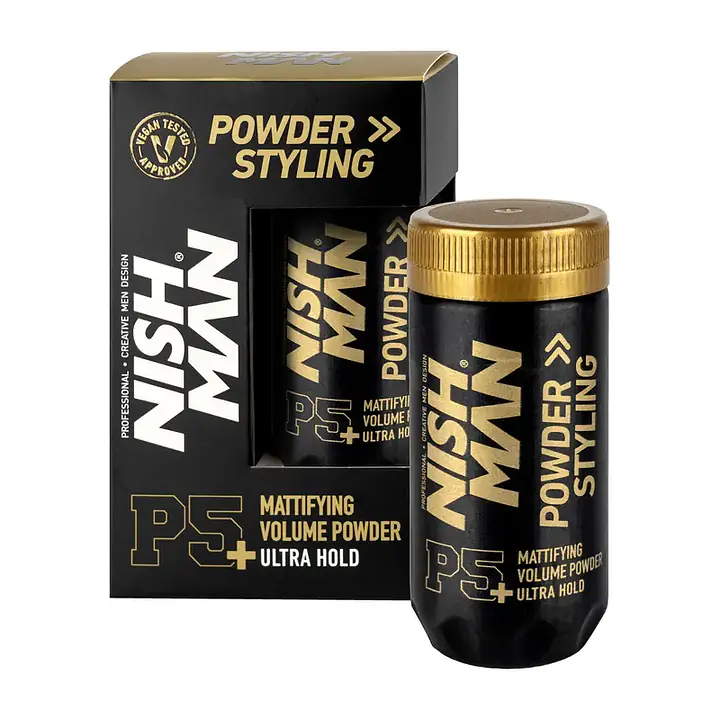 NISHMAN POWDER HAIR STYLING WAX ULTRA HOLD P5 20g - Master