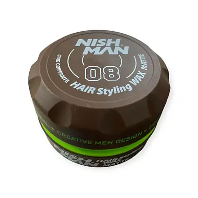 NISHMAN HAIR STYLING WAX 08 MATTE 150ml primary image
