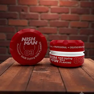 NISHMAN HAIR STYLING WAX 03 FLAMING 150ml secondary image