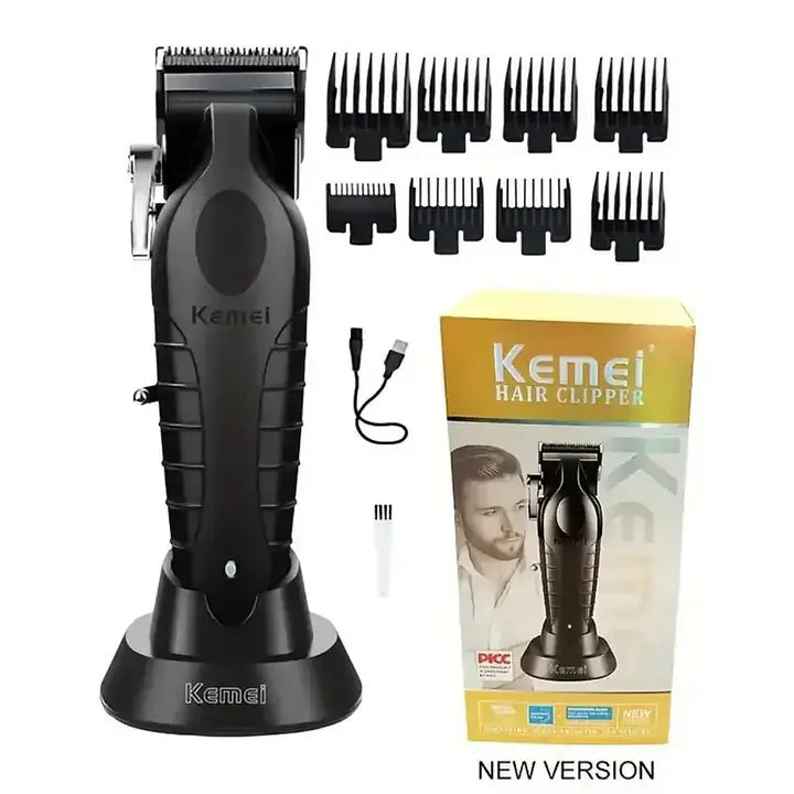 Hair Clipper Kemei con base modelo 2296 90dias de garantia - Master