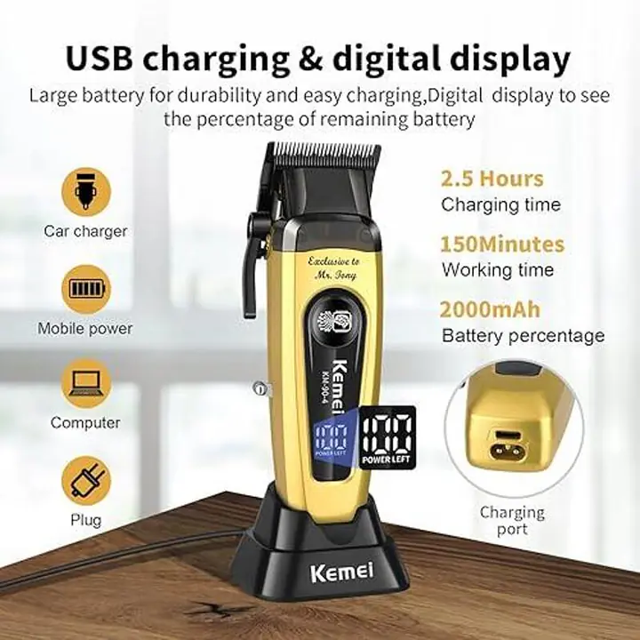 HAIR CLIPPER 90-4 KEMEI - Master