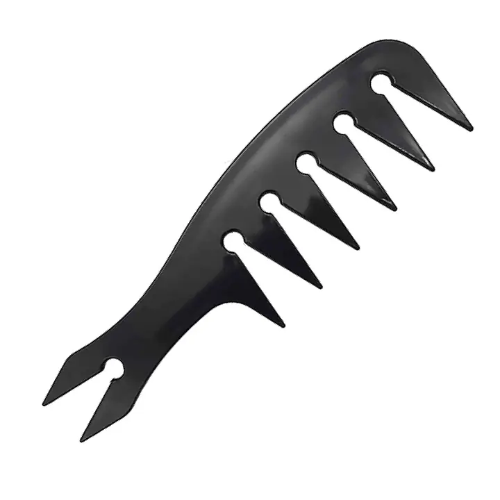 PEINE DE BARBERIA PLASTICO DOBLE FUNCION GRANDE 24 CM- 652545 - Master