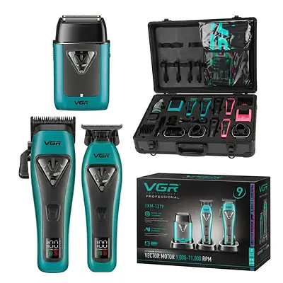 Barber Kit VGR Clipper, Trimmer y Shaver 035 S3 primary image