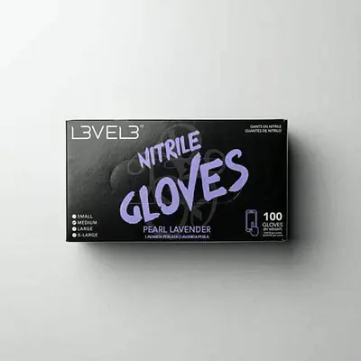 NITRILE GLOVES PEARL LAVENDER SMALL secondary image