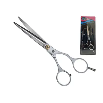 TIJERA DE CORTE 6" MANGO PLATEADO - 317002 primary image