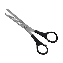 TIJERA DENTRESACAR UN SOLO LADO MANGO DE PLÁSTICO 6 CHARMDOR - Master