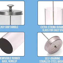 JARRA DE VIDRIO P/ ESTERILIZAR INSTRUMENTOS 17 cm - Master