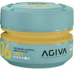 6 AGIVA STYLING HAIR WAX POMADE 175 ml - Master