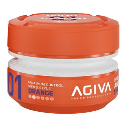 1 AGIVA STYLING HAIR WAX AQUA STRONG - ORANGE 175ML - Master