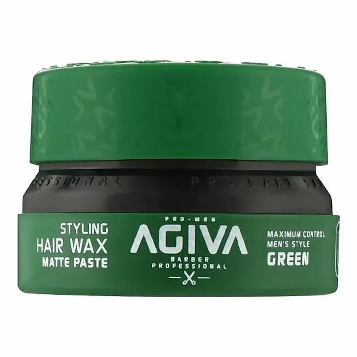 Agiva Hair Styling Wax 03 Matte Look Green - Master