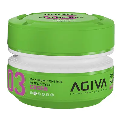 AGIVA STYLING HAIR WAX MATTE PASTE - GREEN 175ML secondary image