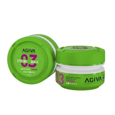 AGIVA STYLING HAIR WAX MATTE PASTE - GREEN 175ML primary image